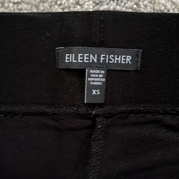 Eileen fisher wide leg black pants - Picture 2 of 3